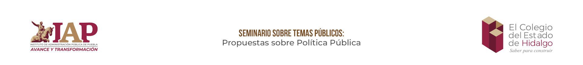 Seminario sobre Temas Públicos: Propuesta sobre Política Pública<br />
