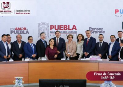Firma de convenio con el Instituto Nacional de Administración Pública