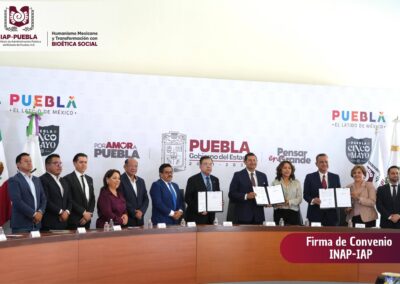 Firma de convenio con el Instituto Nacional de Administración Pública