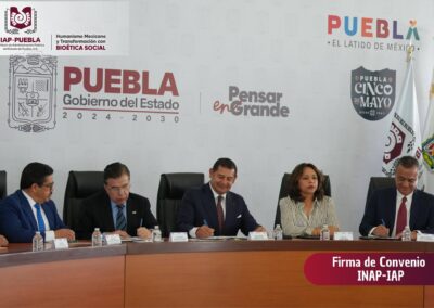 Firma de convenio con el Instituto Nacional de Administración Pública