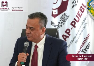 Firma de convenio con el Instituto Nacional de Administración Pública