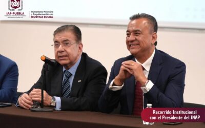 Recorrido Institucional con el Presidente del INAP.