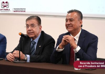 Recorrido Institucional con el Presidente del INAP.