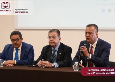 Recorrido Institucional con el Presidente del INAP.