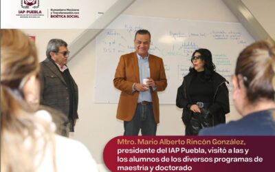 Visita del Presidente Mario Alberto Rincón González a las y los alumnos.