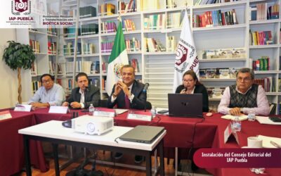 Instalación del Consejo Editorial del IAP Puebla