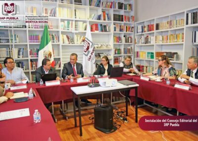 Instalación del Consejo Editorial del Instituto de Administración Pública del Estado de Puebla