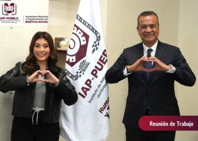 Reunión de trabajo con Emma Ponce