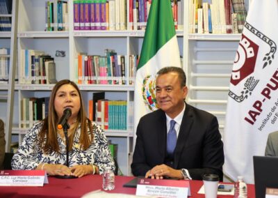 Firma de convenio con la Asociación Mexicana de Contadores Públicos Colegio Profesional en Puebla A.C.