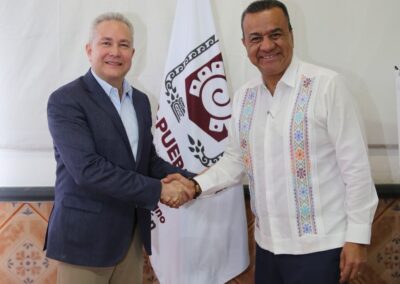 Encuentro entre los Titulares del IAP Puebla e ISAP