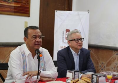 Encuentro entre los Titulares del IAP Puebla e ISAP