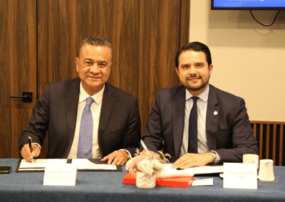 Firma de convenio con la Cámara Nacional de la Industria de Transformación del Estado de Puebla