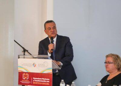 Presidente Mario Alberto Rincón González encabezó la ponencia: Ética e integridad en el ámbito público y empresarial