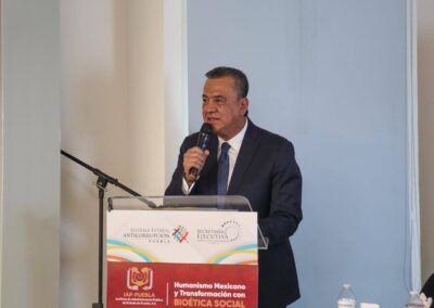 Presidente Mario Alberto Rincón González encabezó la ponencia: Ética e integridad en el ámbito público y empresarial