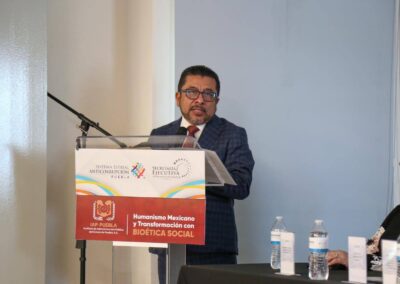 Presidente Mario Alberto Rincón González encabezó la ponencia: Ética e integridad en el ámbito público y empresarial