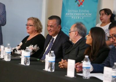 Presidente Mario Alberto Rincón González encabezó la ponencia: Ética e integridad en el ámbito público y empresarial
