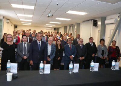 Presidente Mario Alberto Rincón González encabezó la ponencia: Ética e integridad en el ámbito público y empresarial