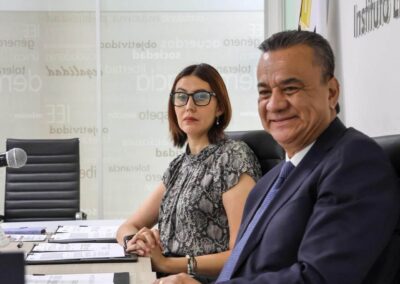 Firma de convenio de colaboración con el Instituto Electoral del Estado de Puebla