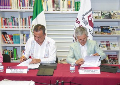 Firma de convenio con la Junta para el Cuidado de las Instituciones de Asistencia Privada del Estado de Puebla