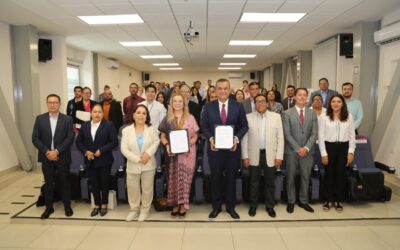 Firma de un convenio de colaboración con el IAP Chiapas