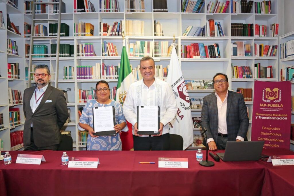 Firma de convenio de colaboración institucional con el Instituto Tecnológico Superior de la Sierra Negra de Ajalpan