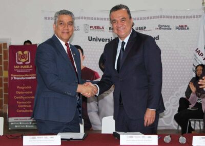 Convenio con la Universidad de la Salud del Estado de Puebla