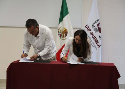 Convenio de Colaboración con el SEA Puebla y homenaje póstumo al Mtro. Francisco Javier Muñoz López, Expresidente del IAP Puebla