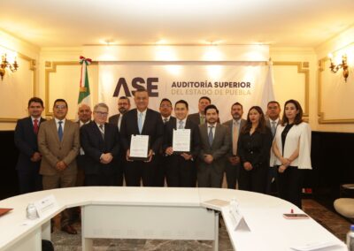 Convenio de colaboración institucional con la ASE Puebla