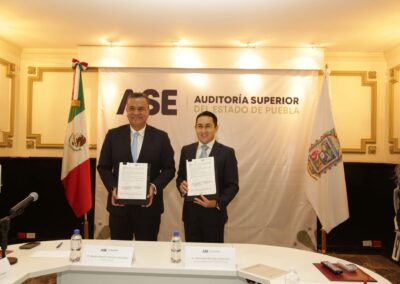 Convenio de colaboración institucional con la ASE Puebla