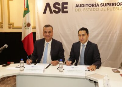 Convenio de colaboración institucional con la ASE Puebla