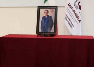 Convenio de Colaboración con el SEA Puebla y homenaje póstumo al Mtro. Francisco Javier Muñoz López, Expresidente del IAP Puebla