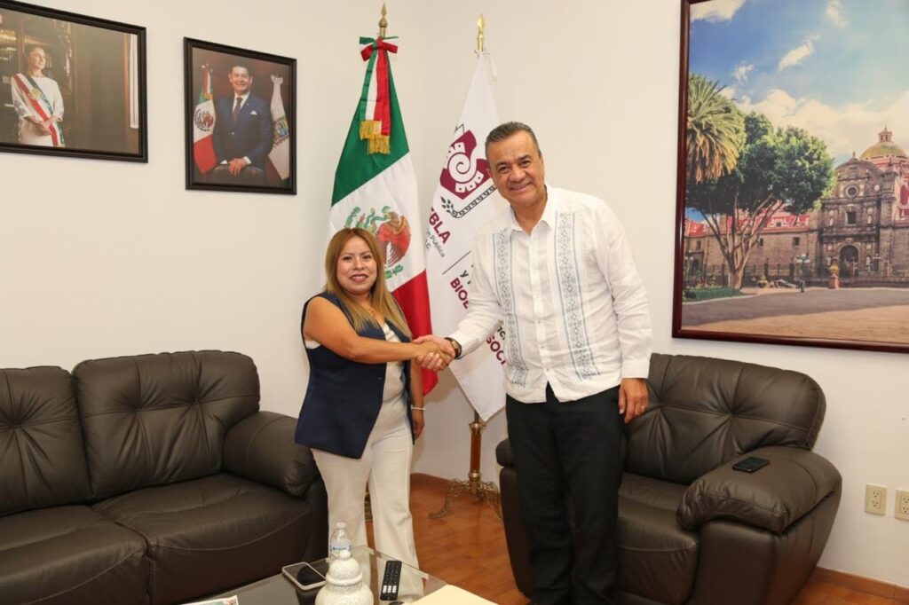 Reunión de trabajo con Apolinaria Martinez Arroyo