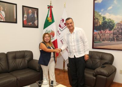 Reunión de trabajo con Apolinaria Martinez Arroyo