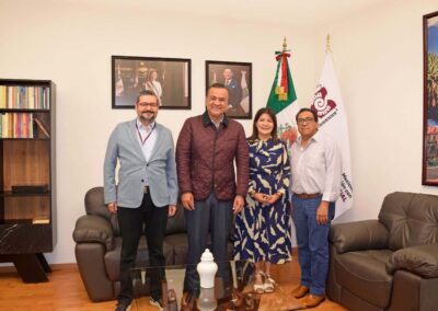 Reunión de trabajo con la Mtra. Dulce Amara Cano Hernández