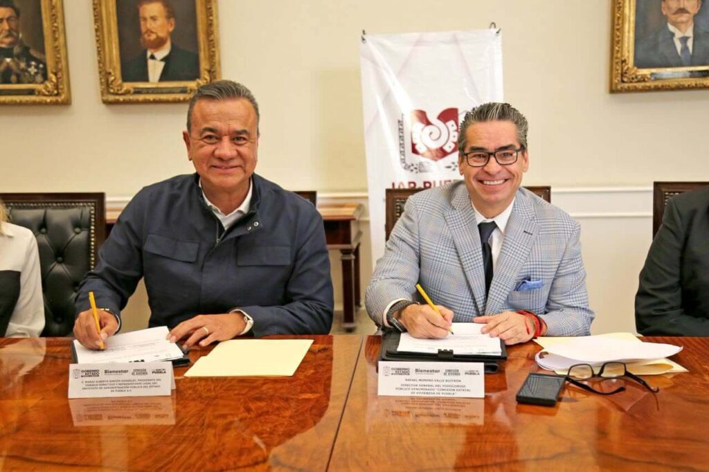 Convenio de Colaboración Institucional con la Comisión Estatal de Vivienda Puebla