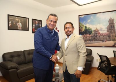 Firma de Convenio de Colaboración entre el IAP Puebla y el Ayuntamiento de San José Chiapa