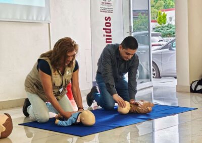 Capacitación en Protección Civil para el equipo del IAP Puebla