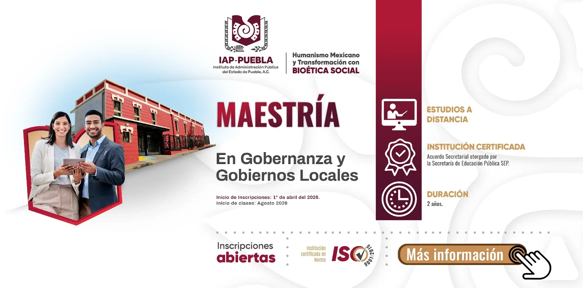 Maestría en Gobernanza y Gobiernos Locales